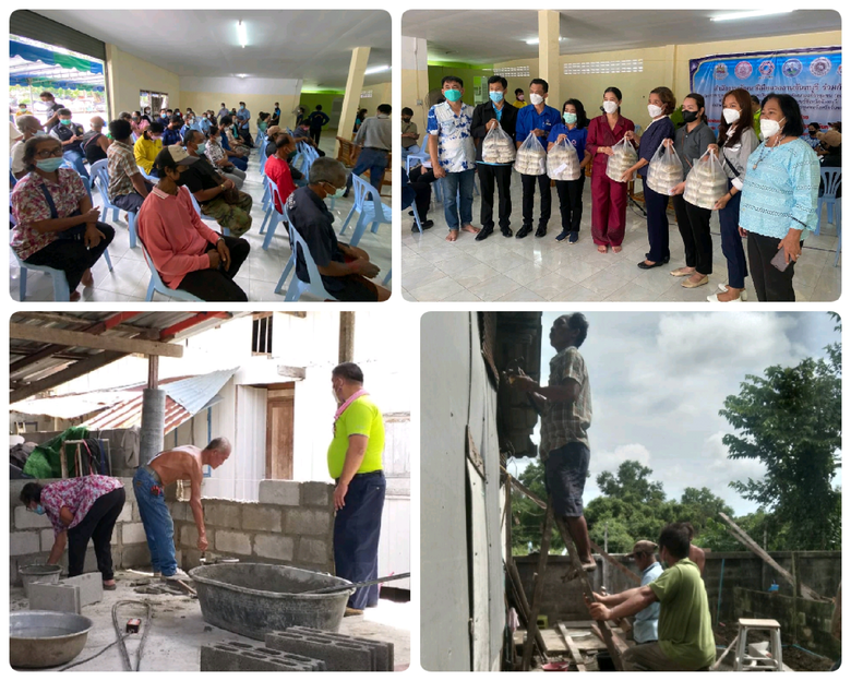 สนพ.จันทบุรี ร่วมจัดฝึกอบรมหลักสูตรยกระดับฝีมือ สาขาช่างก่อสร้าง เพื่อพัฒนาทักษะฝีมือให้กับองค์กรชุมชนจังหวัดจันทบุรี