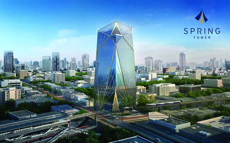 สปริง ทาวเวอร์ ผ่านเกณฑ์อาคารประหยัดพลังงานของ กฟน.