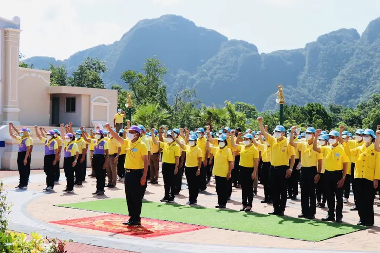 สำนักงานพัฒนาฝีมือแรงงานพังงา ร่วมกิจกรรมจิตอาสาเนื...