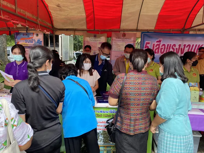 สนพ.หนองคาย ร่วมโครงการ การบริการจังหวัดเคลื่อนที่แบบบรูณาการ และหน่วยบำบัดทุกข์ บำรุงสุข จังหวัดหนองคาย