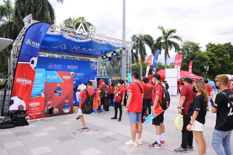 โรงพยาบาลรามคำแหง ผู้สนับสนุนด้านการแพทย์ "THE MATCH Bangkok Century Cup 2022" ฟุตบอลนัดประวัติศาสตร์ครั้งแรกของเอเชีย