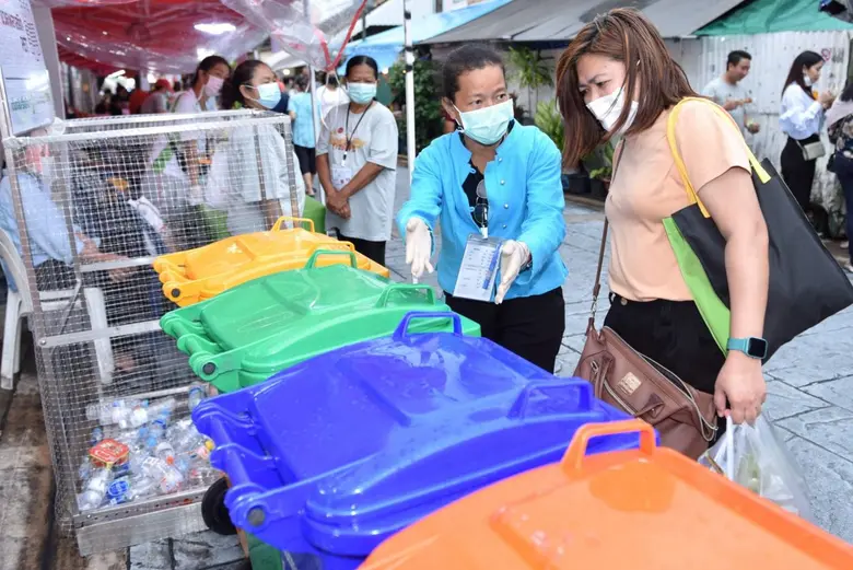 ไทยเบฟ ขับเคลื่อนโครงการเก็บกลับ-รีไซเคิล   รณรงค์ให้ประชาชนคัดแยกขยะเพื่อสร้างประโยชน์ต่อชุมชน กับ "สถานีเก็บกลับ-รีไซเคิล"