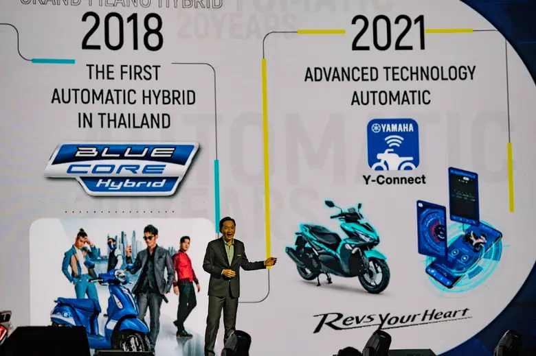 ไทยยามาฮ่าครึ่งปีแรกยังคงแข็งแกร่ง  หลังยอดขายโตสวนตลาด 5.8% พร้อมส่งออโตเมติกตัวใหม่  "ALL NEW YAMAHA FAZZIO HYBRID CONNECTED"