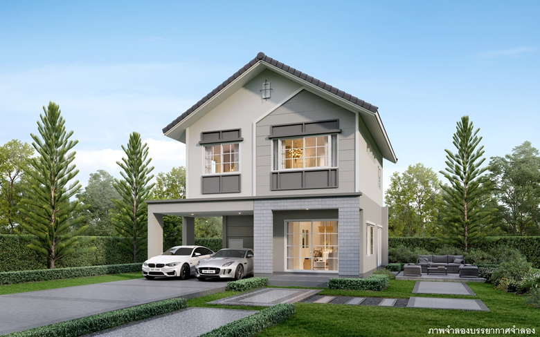 "ควอลิตี้เฮ้าส์" เปิดตัวแบบบ้านซีรี่ย์ใหม่ โครงการ "วรารมย์ วัชรพล เพิ่มสิน" สไตล์ Modern English Cottage