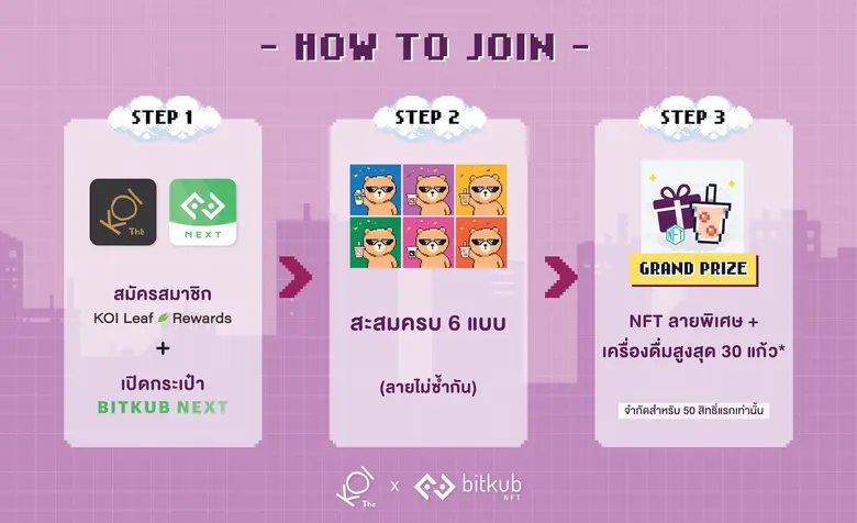 อีกก้าวแห่งการพลิกโฉมวงการเครื่องดื่มในประเทศไทย!!! เมื่อ Bitkub Blockchain Technology ร่วมกับ KOI The Thailand