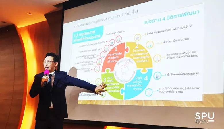 ผู้บริหาร SPU ติดอาวุธ "กลยุทธ์การบริหารจัดการการศึกษาในยุคพลิกผัน" นักศึกษาระดับบัณฑิตศึกษา ม.ศรีปทุม ขอนแก่น