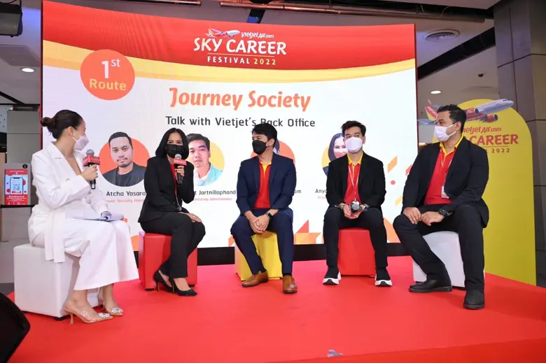 สายการบินไทยเวียตเจ็ทจัดงาน 'Sky Career F...