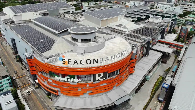 " กลุ่มศูนย์สรรพสินค้าซีคอน " ทุ่มงบเพิ่มกว่า 100 ลบ. ติดตั้งแผงโซลาร์รูฟท็อป "ซีคอน บางแค" ผลิตไฟฟ้าพลังงานสะอาด ตามแผนการพัฒนาองค์กรอย่างยั่งยืน