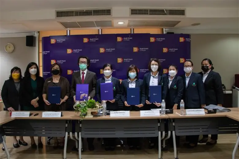 "เสริมสร้างศักยภาพและความแข็งแกร่งทางวิชาการ" วิทยาลัยดุสิตธานี และ โรงเรียนในเครือมารีวิทย์ทั้ง 3 แห่ง ลงนามความร่วมมือทางวิชาการ?