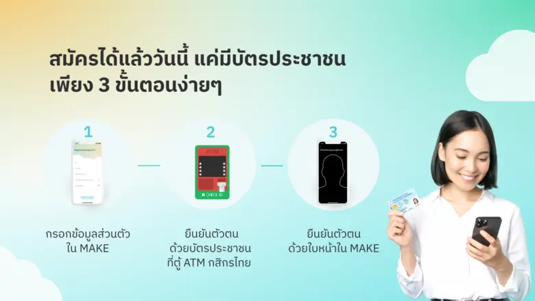 KBTG ดัน MAKE by KBank แอปจัดการเงินที่ทุกคนต้องมี ขยายบริการให้ลูกค้าทั่วประเทศ ไม่มีบัญชีเคแบงก์ หรือแอป K PLUS ก็สมัครได้