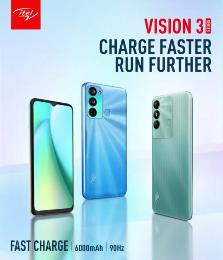 itel VISION 3 Series เปิดตัวในเมืองไทยอย่...