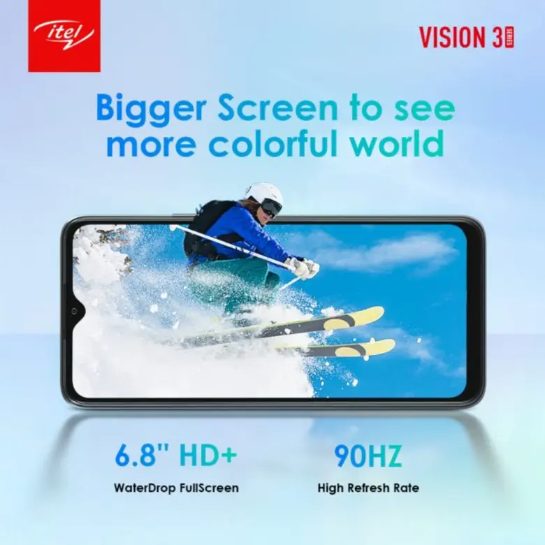 เปิดตัว itel VISION 3 Series สมาร์ตโฟนชาร์ตเร็วใหม่ล่าสุด ตอบโจทย์การใช้งานไหลลื่นไม่มีสะดุด ในราคาสุดคุ้ม