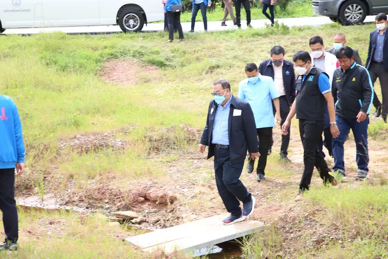 พม. เร่งตรวจพื้นที่โครงการ "เคหะสุขประชา" บ้านเช่าสำหรับผู้มีรายได้น้อย ณ บ้านไผ่ ขอนแก่น