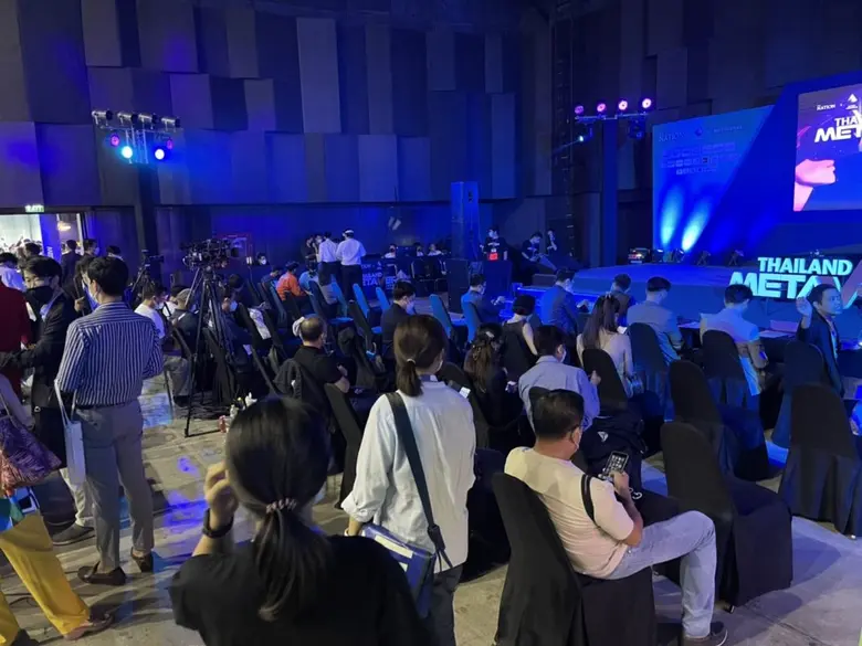 เปิดตัวคึกคัก Thailand Metaverse Expo 2022          ครั้งแรกในไทย พลิกโลกเสมือนจริง พบแนวโน้มดันเศรษฐกิจดิจิทัล เตรียมจัดงานต่อเนื่อง ดัน Sports-NFT-New Business