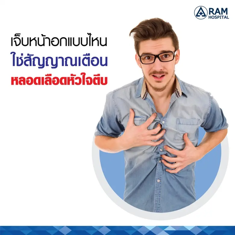 โรคหลอดเลือดหัวใจตีบในระยะแรกมักไม่แสดงอา...