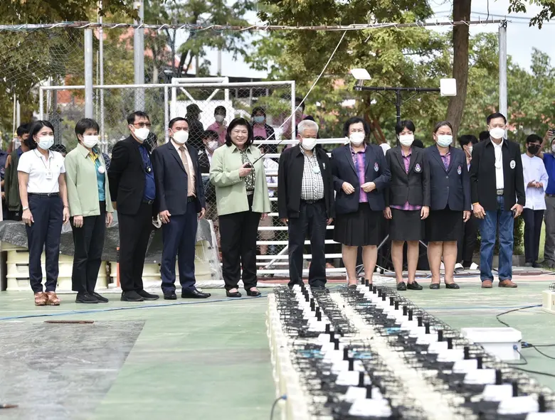 กลับมาอีกครั้ง! วช. ร่วมกับ สมาคมกีฬาเครื่องบินจำลองและวิทยุบังคับ กับกิจกรรมถ่ายทอดเทคโนโลยีโดรนแปรอักษรสู่การใช้งาน ครั้งที่ 3 พื้นที่จังหวัดเพชรบุรี