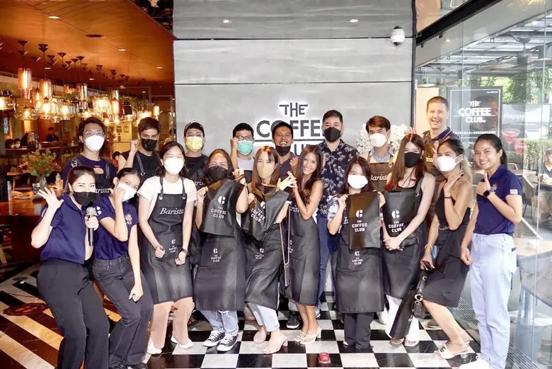 "เดอะ คอฟฟี่ คลับ" (The Coffee Club) ร้าน...