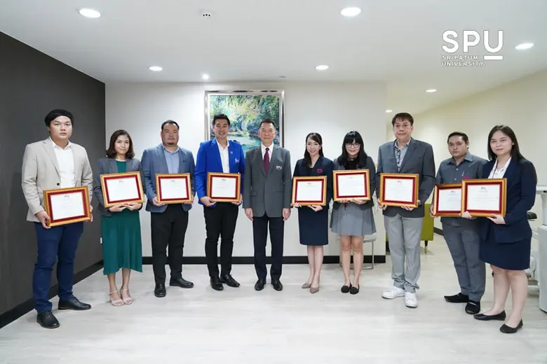 สำนักงานบุคคล มหาวิทยาลัยศรีปทุม จัดพิธีม...