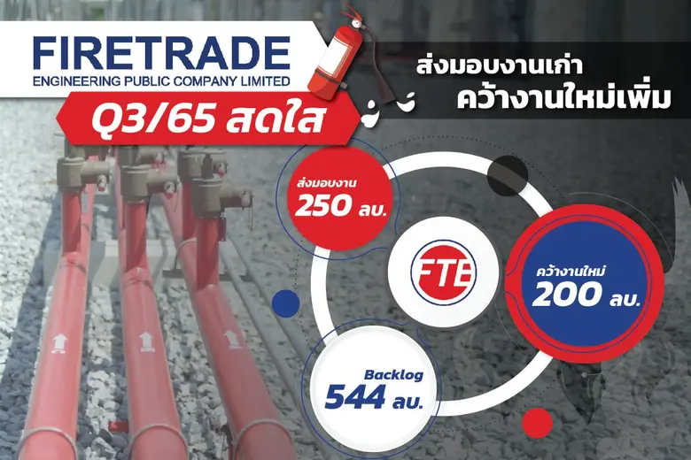 FTE เผยภาพรวมธุรกิจไตรมาส 3/65 เติบโตดี เ...