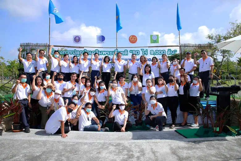 วว. / วช. เฉลิมพระเกียรติสมเด็จพระนางเจ้าสิริกิติ์ พระบรมราชินีนาถ พระราชชนนีพันปีหลวง จัดกิจกรรมปลูกป่า "90  ไร่ 9,000 ต้น" ณ พื้นที่สำนักงาน วว. กรุงเทพฯ และปริมณฑล