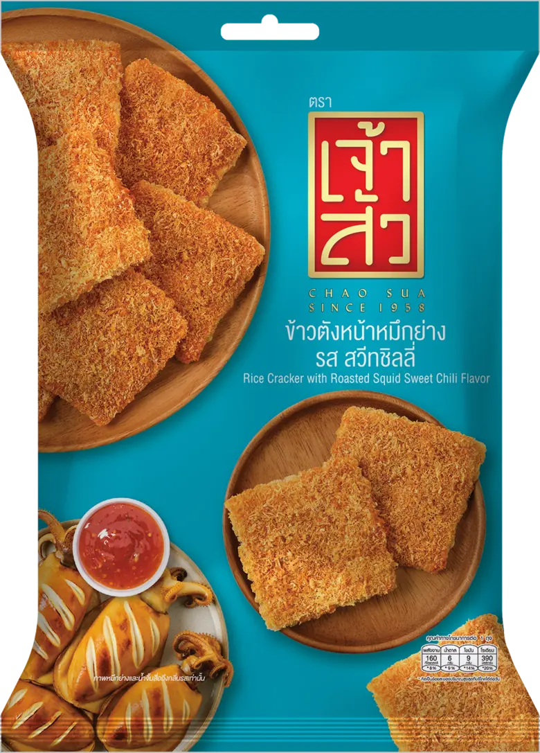 "เจ้าสัว" เปิดไอเท็มน้องใหม่ 'ข้าวตังหน้าหมึกย่าง รสสวีทชิลลี่' เดินหน้าเอาใจสายสตรีทฟู้ด