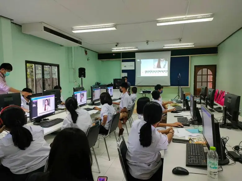 NT CSR จัดกิจกรรมโครงการเพาะพันธุ์ดี NT Youth Club พร้อมมอบ SIM NT Mobile โรงเรียนวัดบางขวาก จ.สุพรรณบุรี