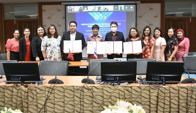 คณะมนุษยศาสตร์ฯ มรภ.สงขลา ลงนามความร่วมมื...