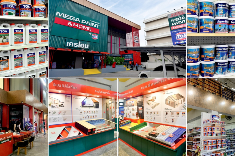 TOA ลุยเปิด MEGA PAINT สาขาใหม่ 'เครโฮม ประเวศ' จากร้านขายสี..พลิกโฉมสู่ Modern Retail 'ศูนย์รวมสี เคมีภัณฑ์ และโซลูชั่นครบวงจร'