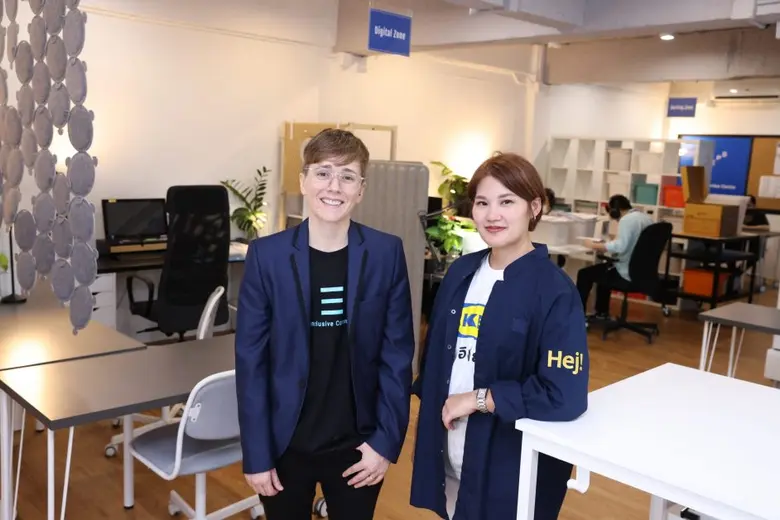 อิเกีย ร่วมกับ STEPS องค์กรที่ให้การฝึกอา...