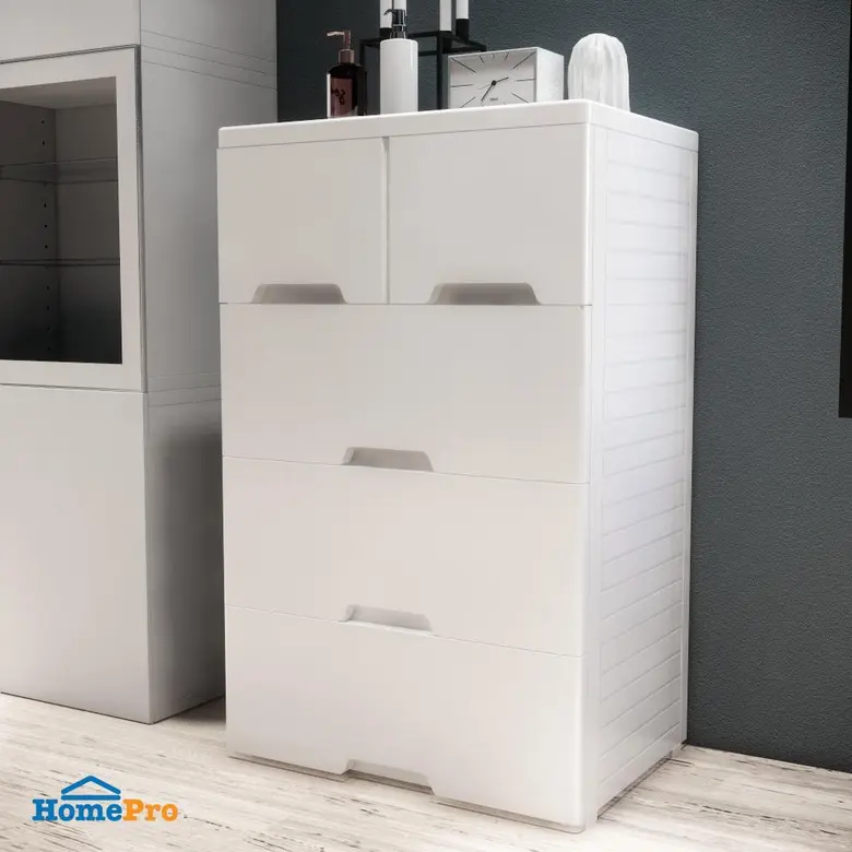 หลากหลายการจัดเก็บ ด้วยตู้ลิ้นชัก 4 ชั้นจาก STACKO