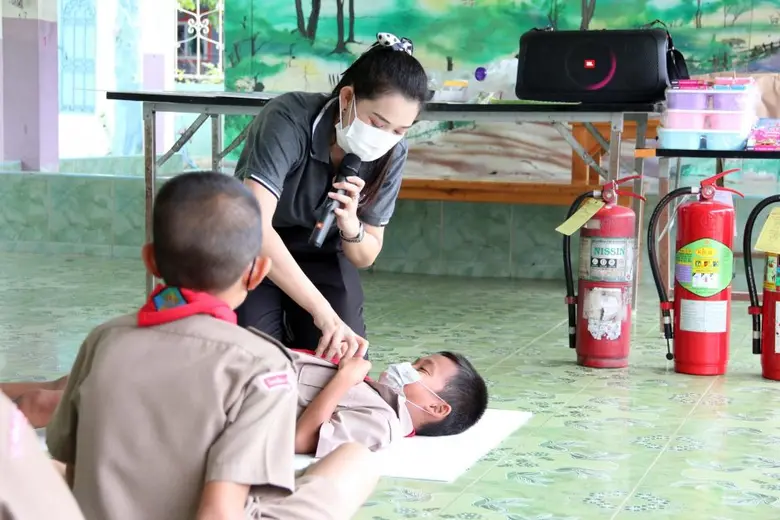 AGE จัดกิจกรรม "Safety Day และการปฐมพยาบาลเบื้องต้นเพื่อน้อง ปีที่ 3"