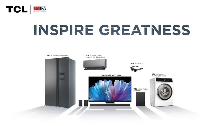 "ทีซีแอล" จัดแสดงในงาน IFA 2022 นำเสนอทีวี Mini LED ขนาดใหญ่ที่สุดในโลก พร้อมทั้งผลิตภัณฑ์หน้าจอและนวัตกรรมสมาร์ทโฮมใหม่ล่าสุด