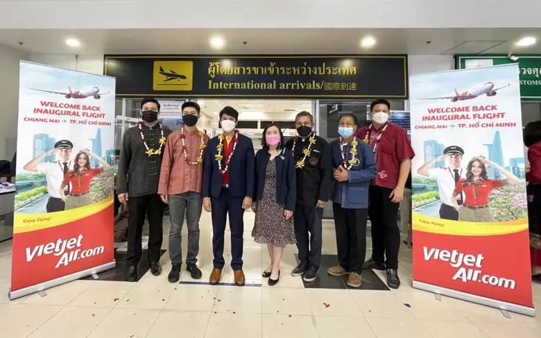 สายการบินเวียตเจ็ท (เวียดนาม) กลับมาให้บร...