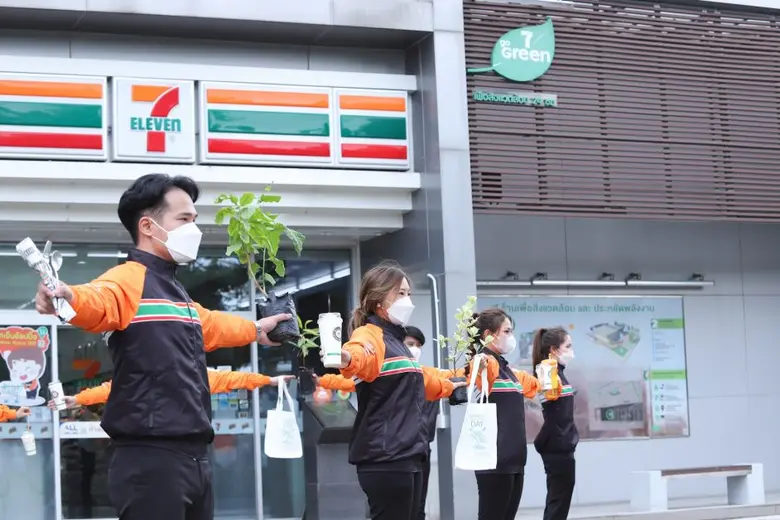 เซเว่น อีเลฟเว่น ชวน Challenge #ตอบแทนโลก2เมตรx7GoGreen  ทำได้ง่ายๆใกล้ๆตัว