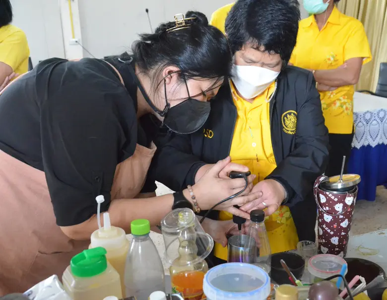 สำนักงานพัฒนาฝีมือแรงงานมุกดาหาร ยกระดับฝีมือ บาริสต้ามืออาชีพ