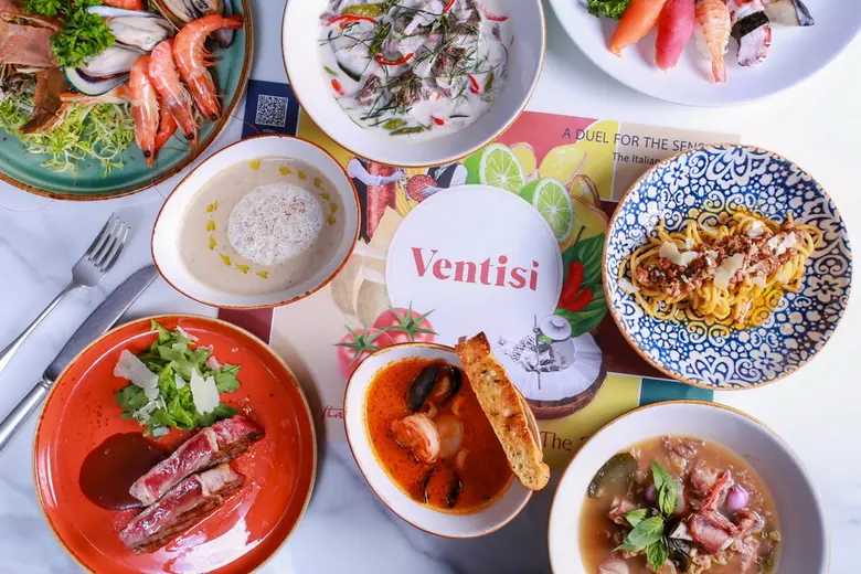 ห้องอาหารเวนติซี ชั้น 24 โรงแรมเซ็นทาราแก...