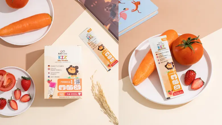 หนุ่ม-คงกระพัน จับมือภรรยาคนเก่ง อุ้ม-ปาณิศา เปิดตัว NATlab เจลลี่วิตามินสำหรับเด็ก NATlab KIZ