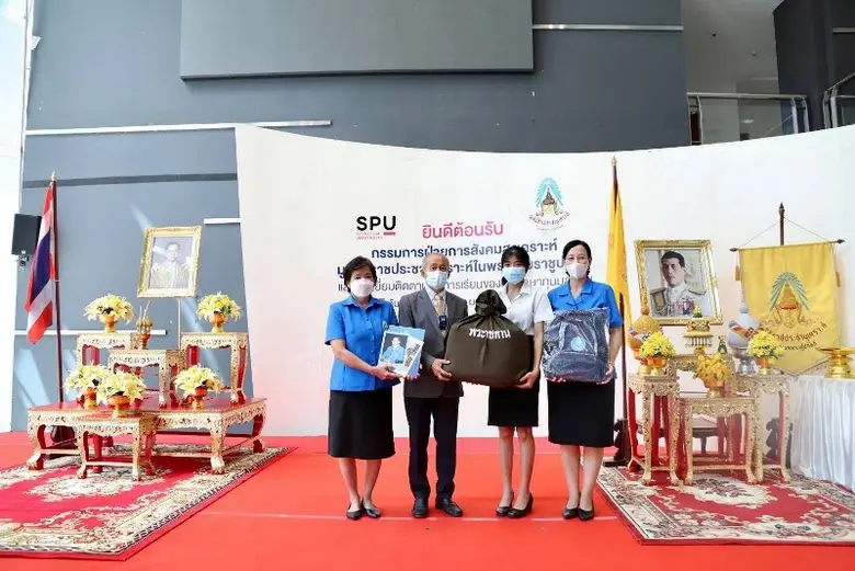 ม.ศรีปทุม ต้อนรับ คณะกรรมการฝ่ายการสังคมสงเคราะห์ มูลนิธิราชประชานุเคราะห์ฯ ตรวจเยี่ยมนักศึกษาทุนพระราชทานฯ