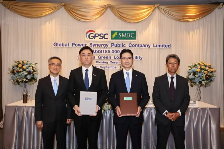 GPSC SMBC ร่วมลงนามสนับสนุนสินเชื่อสีเขีย...