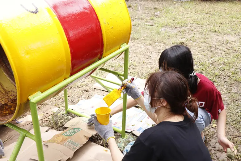 เบเยอร์ ส่งต่อความสุขผ่านค่ายอาสาพัฒนาสังคมและบำเพ็ญประโยชน์ กิจกรรมนิสิตคณะเภสัชศาสตร์ จุฬาลงกรณ์มหาวิทยาลัย