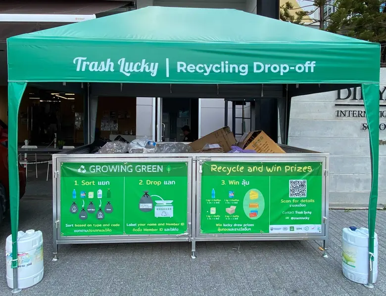 'Coca-Cola', under its 'World Without Waste vision', continues the  " 'Coke' Recycle Me with Trash Lucky" campaign into its second year