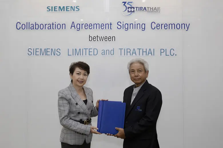ถิรไทย จับมือ ซีเมนส์ ลุยธุรกิจ "สวิทช์เกียร์" ต่อยอดหม้อแปลงไฟฟ้า รองรับตลาดการขยายเมืองและนำสายไฟฟ้าลงดินในหัวเมืองใหญ่