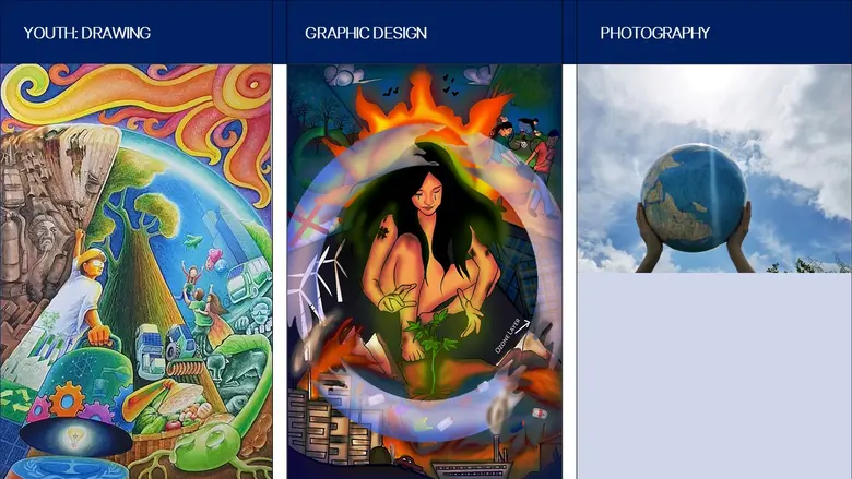 สหประชาชาติประกาศผล 36 ผู้รับรางวัล การประกวดออกแบบศิลปะเพื่อปกป้องชั้นโอโซนและสภาพภูมิอากาศ ระดับภูมิภาคเอเชียแปซิฟิก