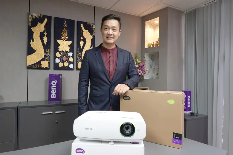 " BenQ " เปิดตัว สมาร์ทโปรเจคเตอร์ EH620 รุ่นแรกของโลก ที่ใช้ระบบปฏิบัติการ Windows, ซีพียู Intel(R) เจาะกลุ่มลูกค้าองค์กร
