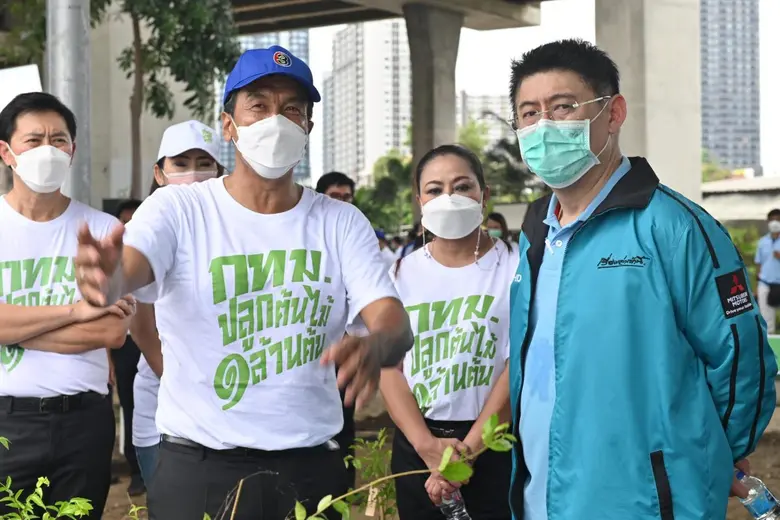ช่อง 3 จัดกิจกรรม "ช่อง 3 ปลูกต้นไม้กับผู้ว่าฯ กทม." เพิ่มพื้นที่สีเขียวให้กรุงเทพมหานคร