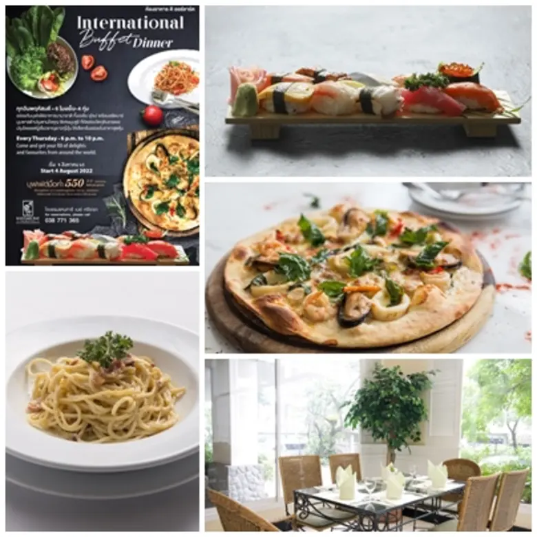 ห้องอาหารดิ ออร์ชาร์ด ณ โรงแรมแคนทารี เบย...