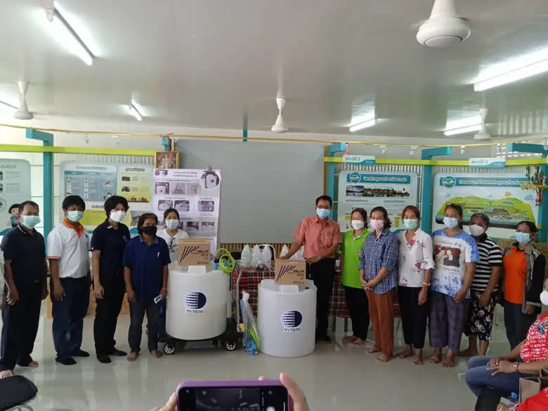 วว. จัดอบรมเชิงปฏิบัติการ "การขยายสารชีวภัณฑ์ด้วยถังขยายชีวภัณฑ์ระดับชุมชน"ให้กับเกษตรกรจังหวัดอุดรธานี