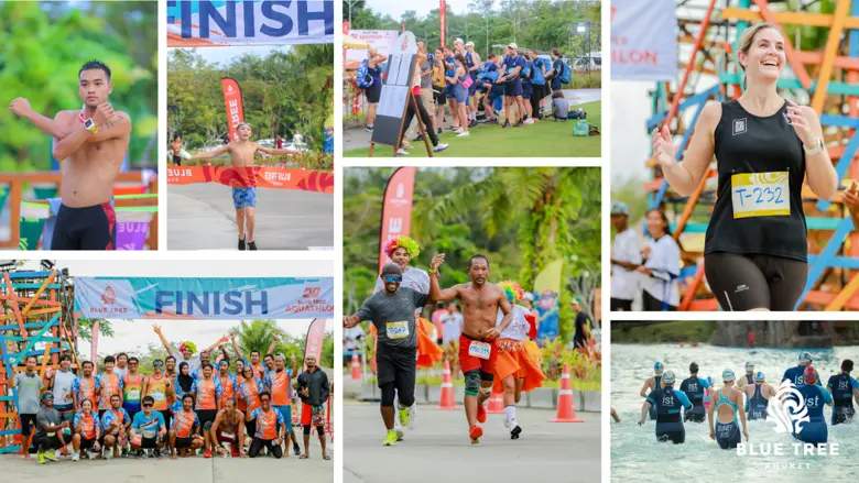 Blue Tree Aquathlon 2022 วิ่ง ว่าย ท้าทายในภูมิทัศน์ป่าเขตร้อนที่สวยงามของบลูทรี