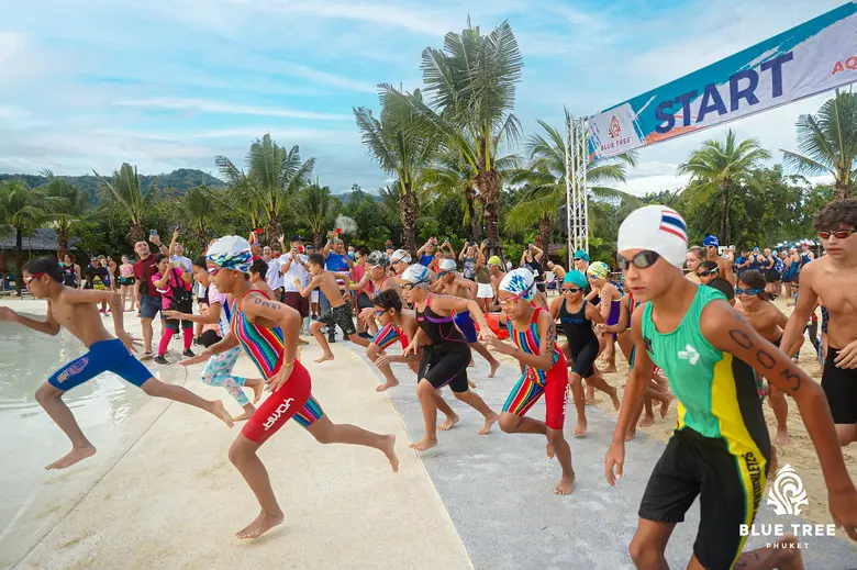 The first Blue Tree Aquathlon on Saturday...