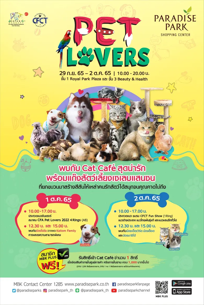 พาราไดซ์ พาร์ค ศูนย์การค้าในเครือ เอ็ม บี...